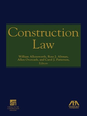 cover image of Construction Law
